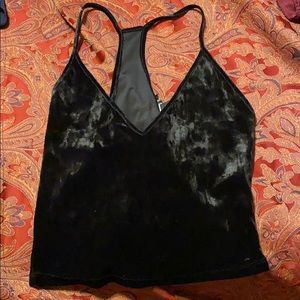 Velvet tank top